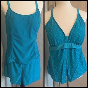 Liz Clairborne 3 Piece Swim Suit NIP